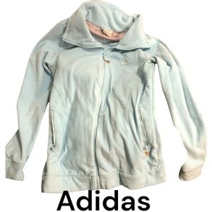 Adidas Zip-Up Fleece Jacket Small